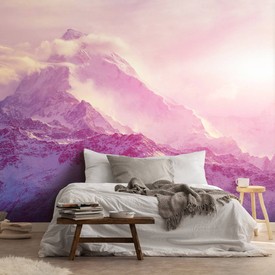Wall mural Consalnet Magical sunrise in the mountains 14579