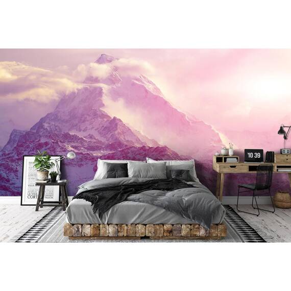 Wall mural Consalnet Magical sunrise in the mountains 14579