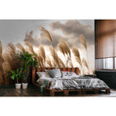 Wall mural Consalnet Nature landscape pampas grass 14597