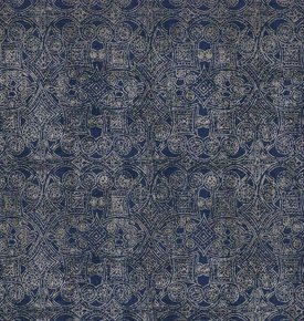 Tapeta ścienna Casamance Mansour Jali Bleu - 74420438