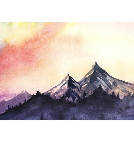 Fototapeta AS Creation Designwalls Mountain Painting 1 DD118606