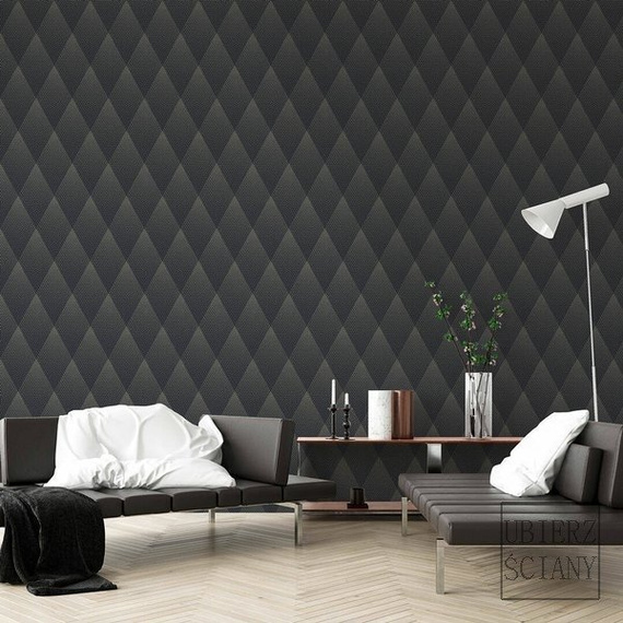 Tapeta ścienna Romby 3D AS Creation New Walls - 37419-3 SALE (1 rolka)