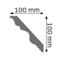 Creativa Listwa gzymsowa gładka z polistyrenu - LGG-04F (flex)