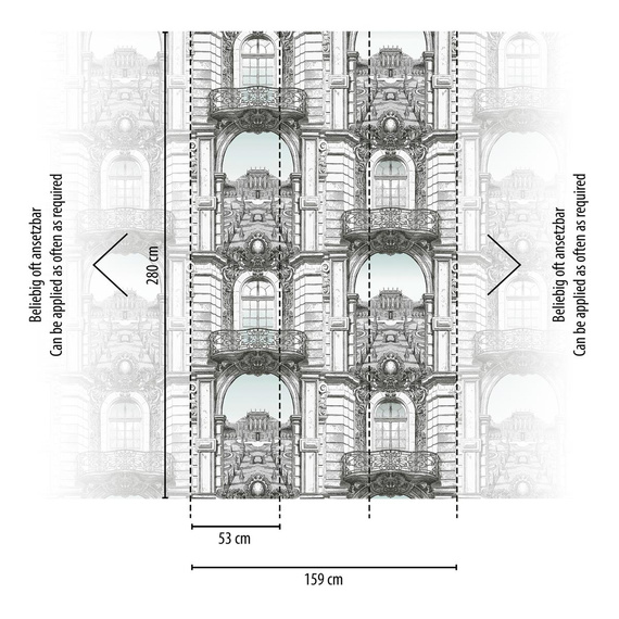 Tapeta ścienna Metropolitan Stories The Wall II Travel Styles 39311-1