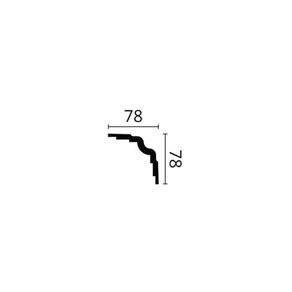 Listwa przysufitowa Noël & Marquet (NMC) Wallstyl WT25