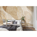 Wall mural Consalnet Art abstraction boho gold 14675