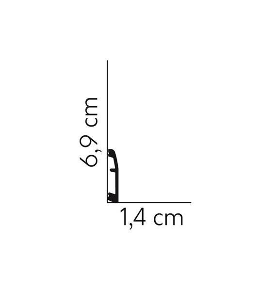 Listwa przypodłogowa Mardom Decor (lakierowana) - MD017P