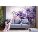 Wall mural Consalnet Violet Flowers 3D 14736