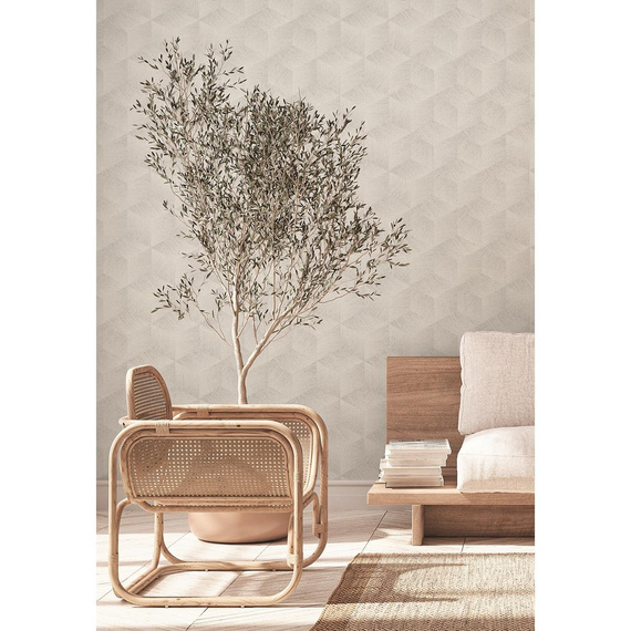 Wallpaper Cubiq AS Creation D'Eco Natural Living - 38506-2