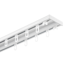 Creativa podwójna aluminiowa szyna karniszowa z akcesoriami CHII-150a