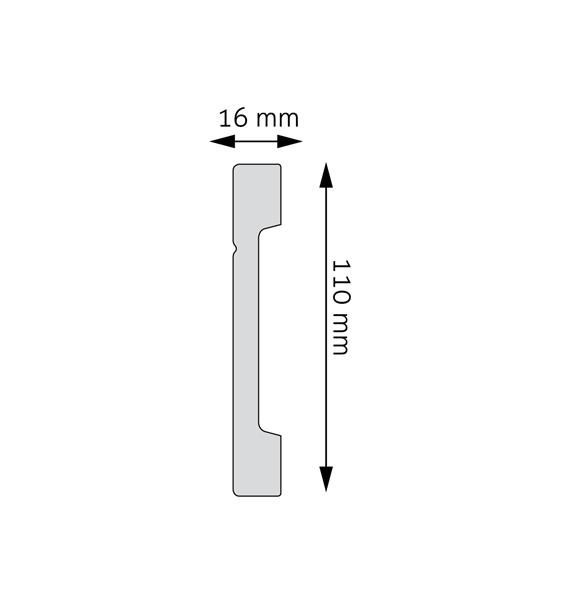 Creativa Listwa przypodłogowa z polistyrenu - LPC-20I