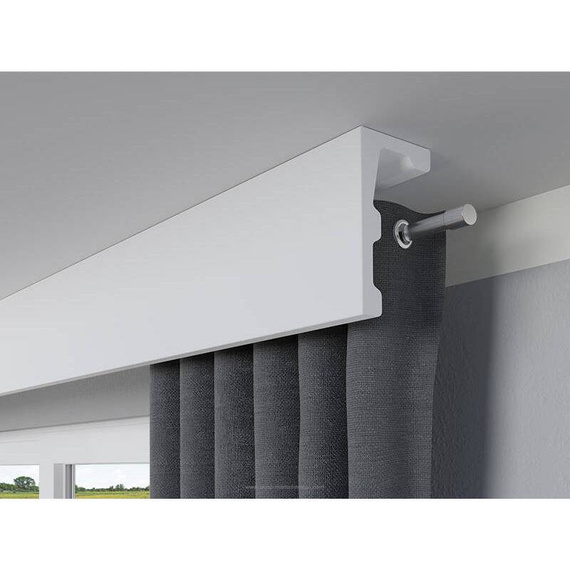 Marbet Design Curtain rail with LED option EK-1