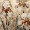 Wall mural Consalnet Iris Flowers 14727