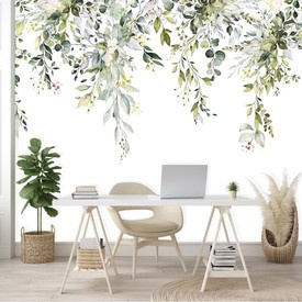 Wall mural Consalnet Hanging eucalyptus leaves III 14497