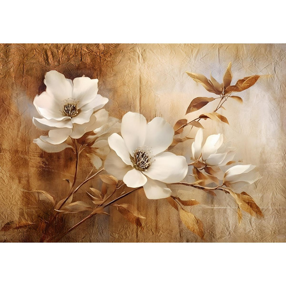 Wall mural Consalnet Retro Vintage Flowers 14753