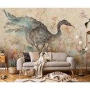 Wall mural Consalnet Art abstraction bird flowers 14676