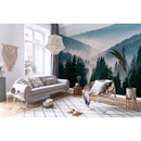 Wall mural Consalnet Natural landscape Forest in the fog VI 14455