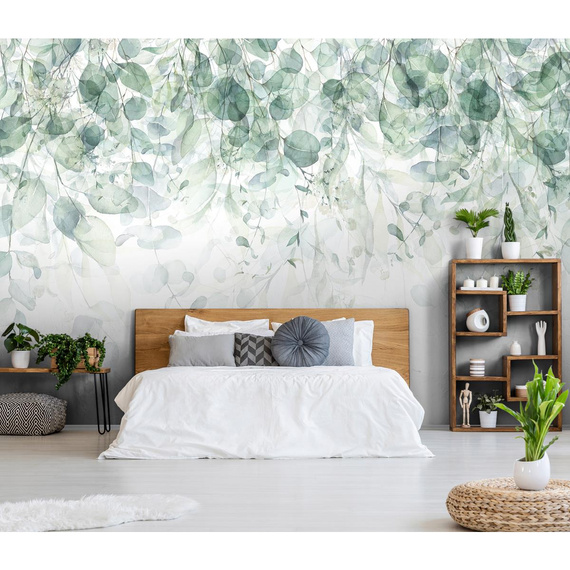 Wall mural Consalnet Hanging eucalyptus leaves 14226