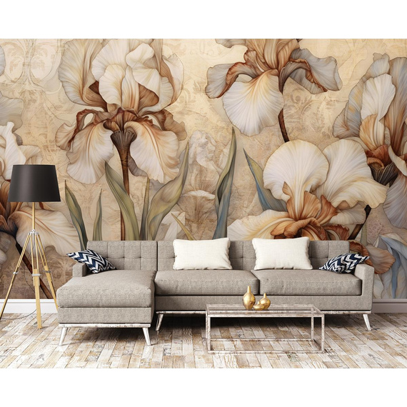 Wall mural Consalnet Iris Flowers 14727