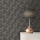 Wallpaper Cubiq AS Creation D'Eco Natural Living - 38506-4