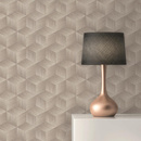 Wallpaper Cubiq AS Creation D'Eco Natural Living - 38506-1