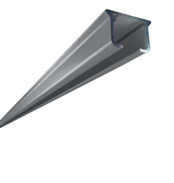 Creativa Szyna okrągła aluminiowa pojedyncza komplet ZS-100 (100 cm)