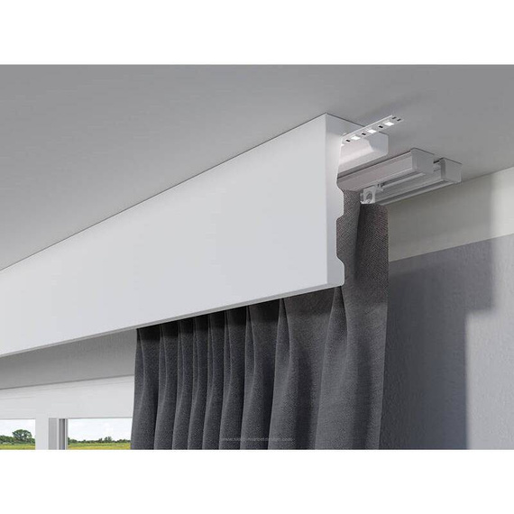 Marbet Design Curtain rail with LED option EK-1