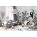 Wall mural Consalnet Imitation nature concrete leaves III 14532