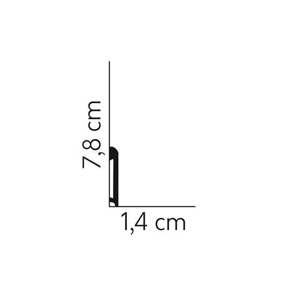 Listwa przypodłogowa Mardom Decor (lakierowana) - MD234P