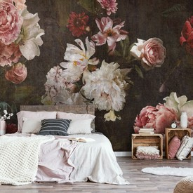 Wall mural Consalnet Art flowers imitation floral 14527