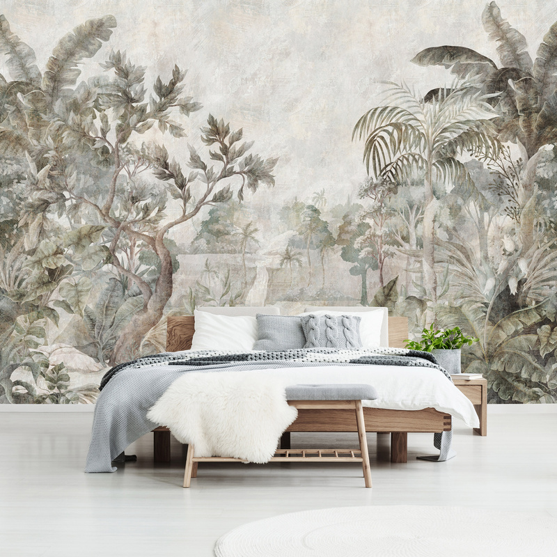 Jungle Vintage Wall Mural